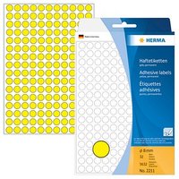 HERMA Klebepunkte 2211 gelb Ø 8,0 mm, 5.632 St. HERMA Klebepunkte 2211 gelb Ø 8,0 mm, 5.632 St. von Herma