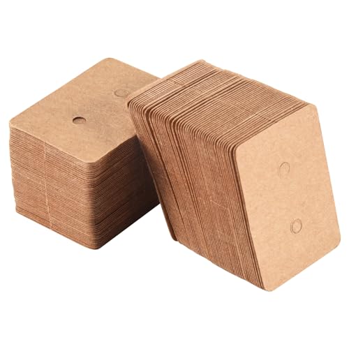 Hermosiey 100 StüCke Blank Ohrringe Ohrstecker Tags Kraftpapier Display Karte HäNgen Schmuck Hermosiey 100 StüCke Blank Ohrringe Ohrstecker Tags Kraftpapier Display Karte HäNgen Schmuck von Hermosiey