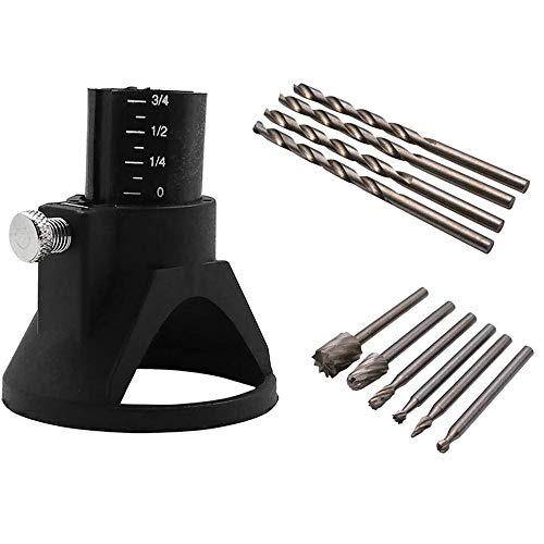 Hermosiey 11 Teiliges Mehrzweck Schneidführungs Kit Schaft Hss Fräser und 4 Teiliger Spiralbohrer für Rotierende Werkzeuge Hermosiey 11 Teiliges Mehrzweck Schneidführungs Kit Schaft Hss Fräser und 4 Teiliger Spiralbohrer für Rotierende Werkzeuge von Hermosiey