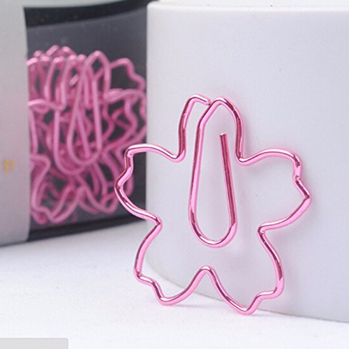 Hermosiey 12 Stueck/Menge TOP QUALITaeT Ueberzogene Rosa Bueroklammern Papiernadel Lesezeichen Metall Memo Clip Schreibwaren Kirschblueten Box Clips Hermosiey 12 Stueck/Menge TOP QUALITaeT Ueberzogene Rosa Bueroklammern Papiernadel Lesezeichen Metall Memo Clip Schreibwaren Kirschblueten Box Clips von Hermosiey