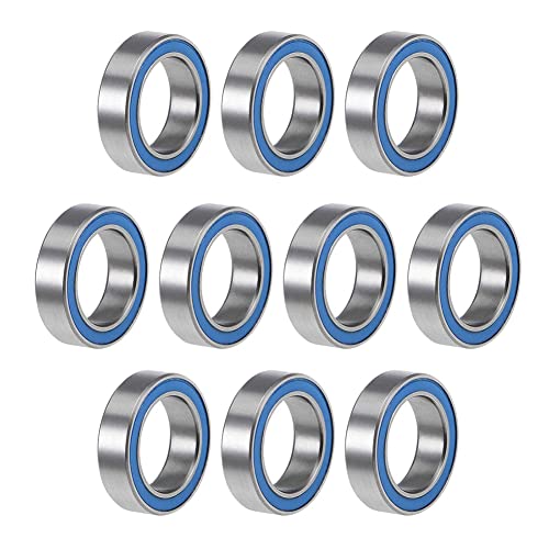 Hermosiey 20 STÜCKE 6700- Hochwertige 6700 10X15X4Mm Miniaturdichtung Rillenkugellager, Blau von Hermosiey