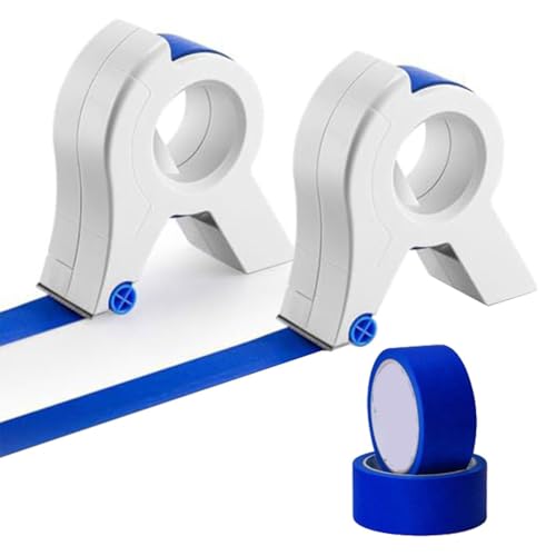 Hermosiey Maler-Klebebandspender - Abdeckbandspender - Abdeckbandapplikator - zum Malen - Maler-Klebebandspender Hermosiey Maler-Klebebandspender - Abdeckbandspender - Abdeckbandapplikator - zum Malen - Maler-Klebebandspender von Hermosiey