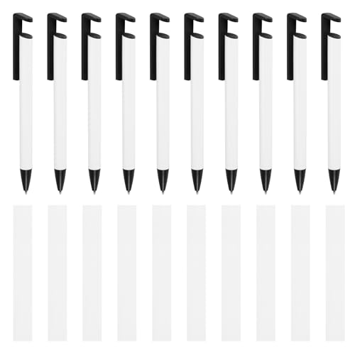 Hermosiey Packung mit 10 Sublimation Stift Leerzeichen mit Schrumpf Folien Beschichtetem Aluminium Rohr KöRper für Sublimation Druck Kugelschreiber Stift Hermosiey Packung mit 10 Sublimation Stift Leerzeichen mit Schrumpf Folien Beschichtetem Aluminium Rohr KöRper für Sublimation Druck Kugelschreiber Stift von Hermosiey