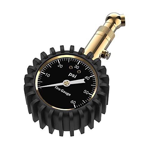 Hermosiey Reifen Druck Messer - (0-60 PSI) Schwer Last, PräZise mit Leucht Anzeige, Niedrig - Hoher Luft Druck Messer von Hermosiey