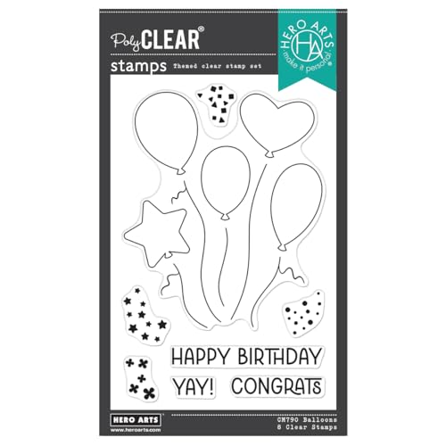 Hero Arts Luftballons Clear Stamp Set von Hero Arts