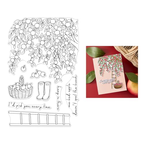 In The Orchard Transparentes Stempel-Set aus der "I Pick You"-Kollektion In The Orchard Transparentes Stempel-Set aus der "I Pick You"-Kollektion von Hero Arts