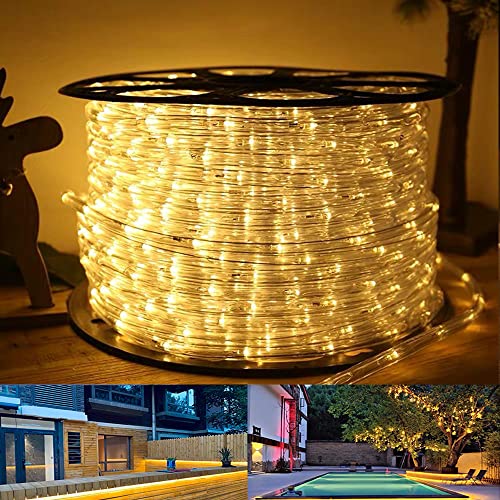 Herrselsam 30M Lichterschlauch Außen, 720 LEDS Warmweiß, LED Lichterkette 8 Modi mit Memory-Funktion Lichtschlauch Außen Innen, Wasserdicht, Ideal für Garten Fest Weihnachten Hochzeit Herrselsam 30M Lichterschlauch Außen, 720 LEDS Warmweiß, LED Lichterkette 8 Modi mit Memory-Funktion Lichtschlauch Außen Innen, Wasserdicht, Ideal für Garten Fest Weihnachten Hochzeit von Herrselsam