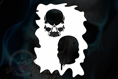 Airbrush Schablone für Schädel, Totenkopf - Tattoo und Graffiti Stencil Vorlage Airbrush Schablone für Schädel, Totenkopf - Tattoo und Graffiti Stencil Vorlage von Herterich Products