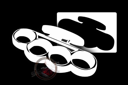 Herterich Products | Airbrush Schablone | Schlagring Zahnfee Stencil Vorlage | Tattoo und Graffiti Schablone | Hochwertige Mylarfolie | Lösemittelbeständig von Herterich Products