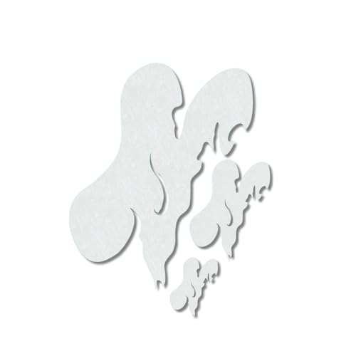 Herterich Products Airbrush Schablone für Feuer & Flammen | Feuer & Flammen Stencil | Lasergeschnittene Präzision | Wiederverwendbar und Lösemittelresistent | 15x10cm von Herterich Products