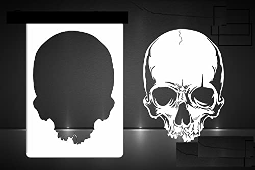 Herterich Products Airbrush Schablone für Totenkopf Schädel Skull - Tattoo und Graffiti Stencil Vorlage Herterich Products Airbrush Schablone für Totenkopf Schädel Skull - Tattoo und Graffiti Stencil Vorlage von Herterich Products