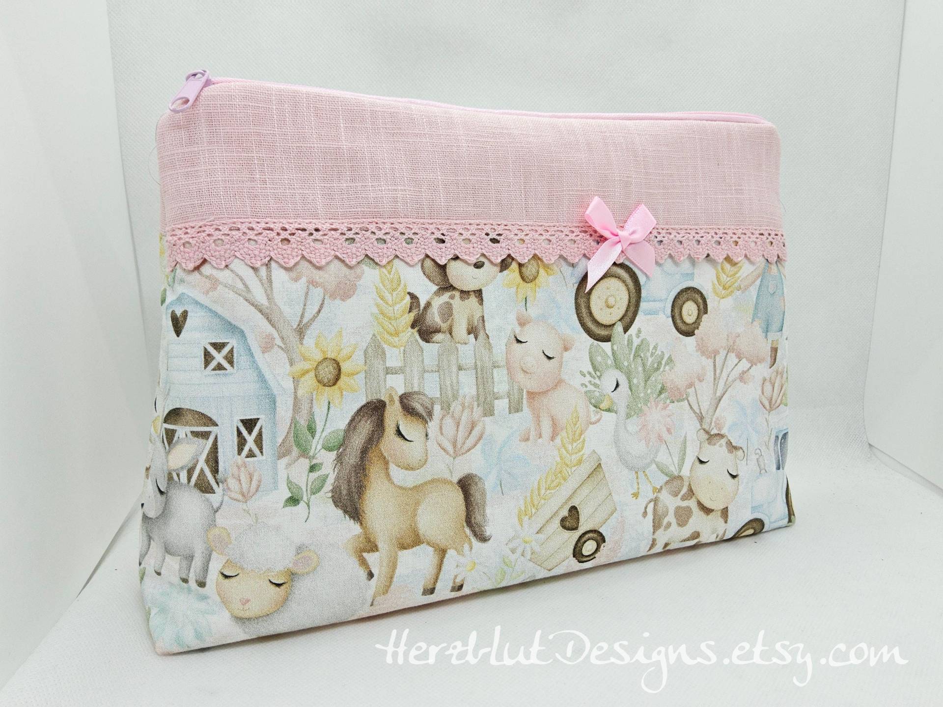 Windeltasche/Kulturtasche + Name Windeltasche/Kulturtasche + Name von HerzblutDesigns