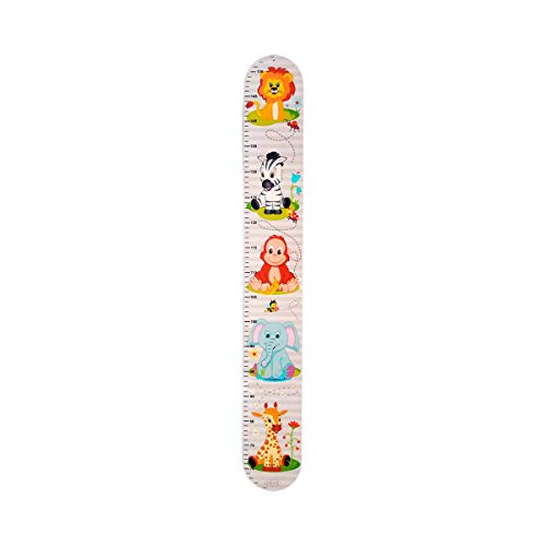 Hess Holzspielzeug 14602 - Messlatte aus Holz für Kinder, Serie Zoo, handgefertigt, 4 teilig, geeignet für eine Körpergröße von ca. 66 bis 152 cm Hess Holzspielzeug 14602 - Messlatte aus Holz für Kinder, Serie Zoo, handgefertigt, 4 teilig, geeignet für eine Körpergröße von ca. 66 bis 152 cm von Hess