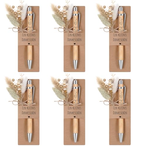 Hestya 6 Sets Kleines Dankeschön Geschenke Enthalten 6 Holz Kugelschreiber mit Gravur 6 Echtem Trockenblumenstrau 6 Stifthalter aus Papier für Abschiedsgeschenk Lehrerin Kollegen Freund Hestya 6 Sets Kleines Dankeschön Geschenke Enthalten 6 Holz Kugelschreiber mit Gravur 6 Echtem Trockenblumenstrau 6 Stifthalter aus Papier für Abschiedsgeschenk Lehrerin Kollegen Freund von Hestya