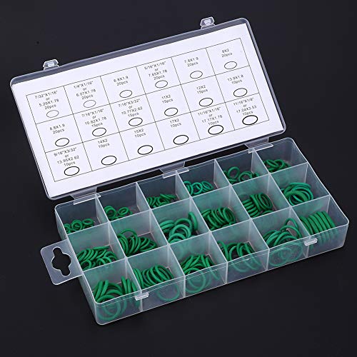 HETHLIF 270 Stcs O Ring Hochtemperaturbeständiger Gummi -Ring -Kit mit Haltbarer Dichtung für den Industriellen Gebrauch zu Hause HETHLIF 270 Stcs O Ring Hochtemperaturbeständiger Gummi -Ring -Kit mit Haltbarer Dichtung für den Industriellen Gebrauch zu Hause von Hethlif