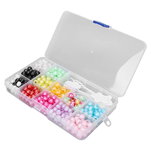 HETHLIF Haarperlen, Dreadlock Accessoires Geflecht Perlen Haar Bart Dekoration Accessoires 365pcs Haardreadlocks Buntes Haarbrecht für Frauen und Männer von Hethlif