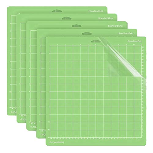 Hethlif 5 StüCk Schneiden Matte mit Leichtem für One/Air/Explore Air2&Air 3/Maker&Maker 3, Quilt Schneiden Matten 30,5 X 30,5 Cm, GrüN Hethlif 5 StüCk Schneiden Matte mit Leichtem für One/Air/Explore Air2&Air 3/Maker&Maker 3, Quilt Schneiden Matten 30,5 X 30,5 Cm, GrüN von Hethlif