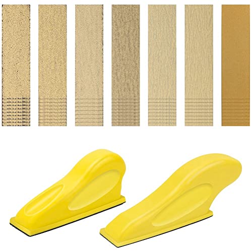 Hethlif Detailschleifer und Schleifpapier-Set, Mini-Schleifer für Detailarbeiten, Fingerschleifer für Bastelarbeiten, Mini-Schleifer für Kleine Projekte Hethlif Detailschleifer und Schleifpapier-Set, Mini-Schleifer für Detailarbeiten, Fingerschleifer für Bastelarbeiten, Mini-Schleifer für Kleine Projekte von Hethlif