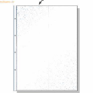 10 x Hetzel Prospekthüllen A3 hoch PP VE=10 Stück von Hetzel