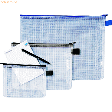 Hetzel Dokumententasche Mash Bags A4 farblos/schwarz Hetzel Dokumententasche Mash Bags A4 farblos/schwarz von Hetzel