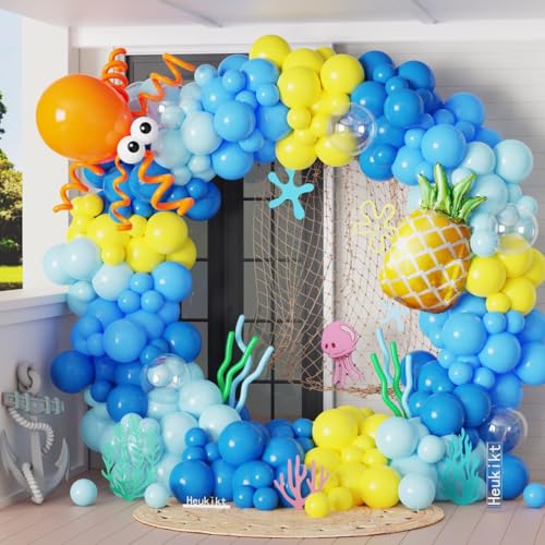 Ballonbogen-Set, Gelb / Blau Ballonbogen-Set, Gelb / Blau von Heukikt