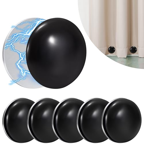 Heveer Vorhang Gewichte Magnetische Duschvorhang Gewichte Runde Duschvorhang Beschwerer Gardinenbeschwerer 6 Stück für Gardinen Tischdecken Outdoor Schwarz Heveer Vorhang Gewichte Magnetische Duschvorhang Gewichte Runde Duschvorhang Beschwerer Gardinenbeschwerer 6 Stück für Gardinen Tischdecken Outdoor Schwarz von Heveer