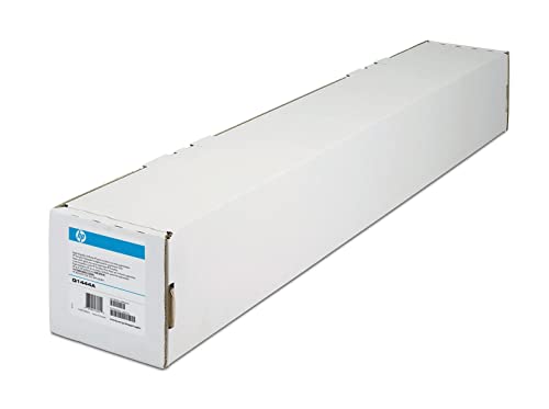 HP Q1444A Papier Inkjet 90g/m2 841 mm x 45.7 m 1 Rölle Pack, helle weiß von Hewlett-Packard