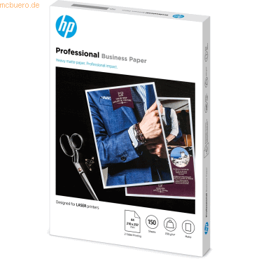 Hewlett Packard HP professionelles Business Laser-Papier - A4, matt, 2 Hewlett Packard HP professionelles Business Laser-Papier - A4, matt, 2 von Hewlett Packard