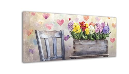 Diamond Painting Erwachsene Einfachheit Diamond Painting Blume Groß XXL 100x200cm Diamant Art Bilder, DIY 5D Diamant Malerei mit Komplett Zubehör Embroidery Set Crystal Art Home Dekor Geschenke C-431 von Hewuiwea