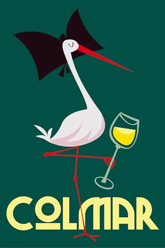 Hexoa Bild Storch von Colmar – hergestellt in Frankreich – 60 x 90 cm Hexoa Bild Storch von Colmar – hergestellt in Frankreich – 60 x 90 cm von Hexoa