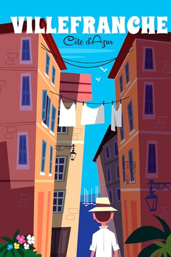 Hexoa Bild Villefranche sur mer – Made in France – 60 x 90 cm von Hexoa