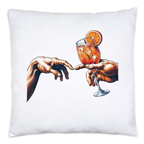 Hey!Print Göttliche Hände Aperol Spritz Kissen Inkl. Füllung - Einzigartiges Sommergeschenk Hey!Print Göttliche Hände Aperol Spritz Kissen Inkl. Füllung - Einzigartiges Sommergeschenk von Hey!Print