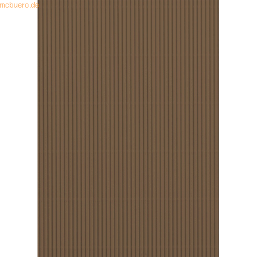 10 x Heyda Bastellwellkarton 300g/qm 50x70cm E-Welle mittelbraun 10 x Heyda Bastellwellkarton 300g/qm 50x70cm E-Welle mittelbraun von Heyda