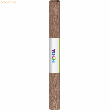 10 x Heyda Krepppapier Rolle 100g/qm 50cmx2,5m bronze 10 x Heyda Krepppapier Rolle 100g/qm 50cmx2,5m bronze von Heyda