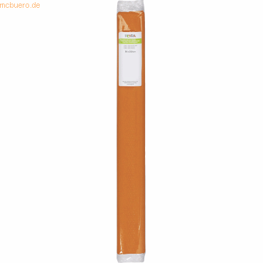 10 x Heyda Krepppapier Rolle 32g/qm 50cmx2,5m orange von Heyda