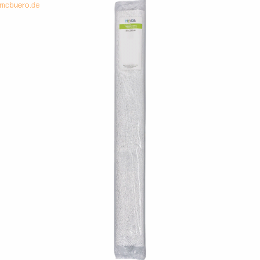 10 x Heyda Krepppapier Rolle 32g/qm 50cmx2,5m silber 10 x Heyda Krepppapier Rolle 32g/qm 50cmx2,5m silber von Heyda