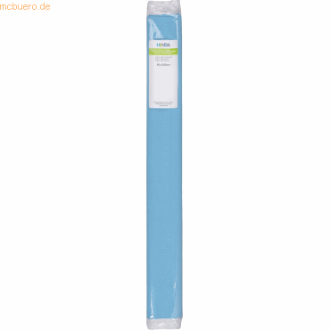 10 x Heyda Krepppapier Rolle 32g/qm 50cmx2,5m wasserblau 10 x Heyda Krepppapier Rolle 32g/qm 50cmx2,5m wasserblau von Heyda