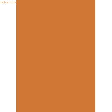 10 x Heyda Plakatkarton 380g/qm 48x68cm leucht-orange von Heyda