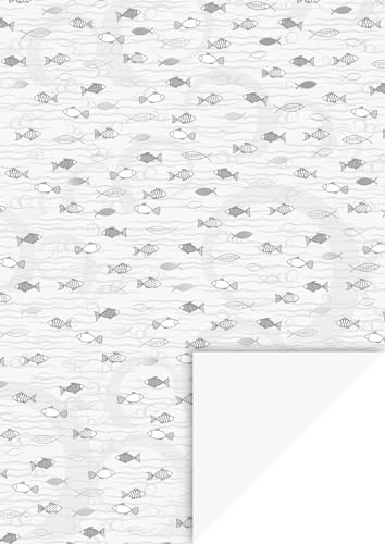 10X Heyda Karton A4 200g Fisch silber 10X Heyda Karton A4 200g Fisch silber von Heyda