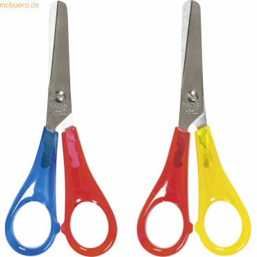 12 x Heyda Bastelschere 13cm Linkshänder rund farbig sortiert 12 x Heyda Bastelschere 13cm Linkshänder rund farbig sortiert von Heyda