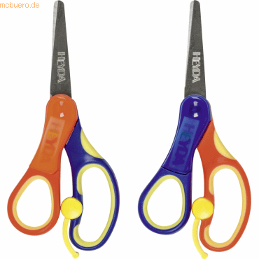 12 x Heyda Kinderschere SoftTouchplus Linkshänder rund farbig sortiert 12 x Heyda Kinderschere SoftTouchplus Linkshänder rund farbig sortiert von Heyda