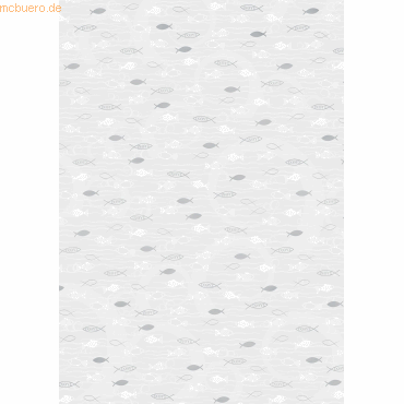 15 x Heyda Transparent-Papier A4 115g/qm Fische silber 15 x Heyda Transparent-Papier A4 115g/qm Fische silber von Heyda