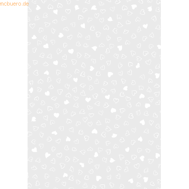 Heyda Transparent-Papier A4 115g/qm Herzen weiß Heyda Transparent-Papier A4 115g/qm Herzen weiß von Heyda