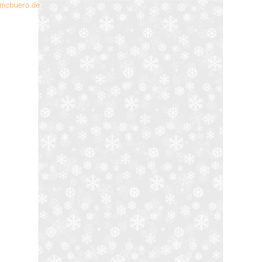 25 x Heyda Transparent-Papier A4 115g/qm Schneekristalle weiß 25 x Heyda Transparent-Papier A4 115g/qm Schneekristalle weiß von Heyda