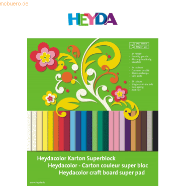 5 x Heyda Color Universal-Karton 24x34cm 220g/qm VE= 24 Blatt farbig s 5 x Heyda Color Universal-Karton 24x34cm 220g/qm VE= 24 Blatt farbig s von Heyda