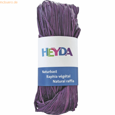 5 x Heyda Naturbast 50g violett von Heyda
