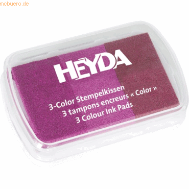 5 x Heyda Stempelkissen je Farbe 6x3cm Rosatöne 5 x Heyda Stempelkissen je Farbe 6x3cm Rosatöne von Heyda