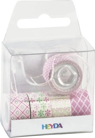 5 dekorative Klebebänder Mini – Pastellrosa 5 dekorative Klebebänder Mini – Pastellrosa von Heyda