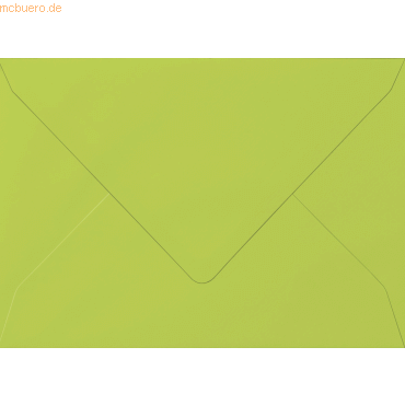 50 x Heyda Briefumschlag A5 105g/qm nassklebend apfelgrün von Heyda