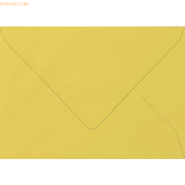 50 x Heyda Briefumschlag A5 105g/qm nassklebend gelb von Heyda